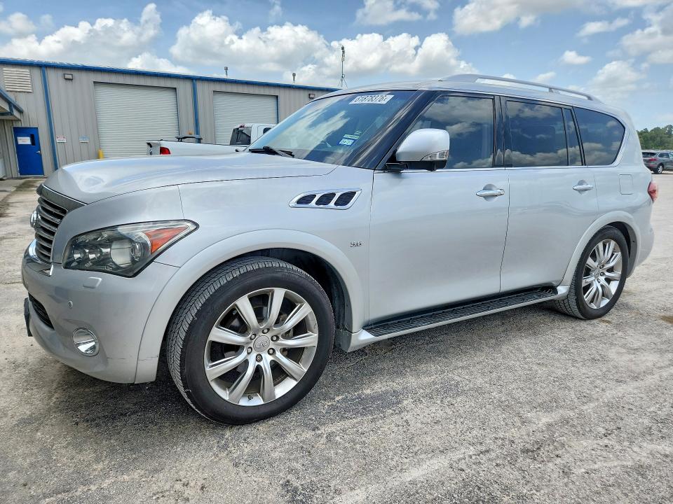 INFINITI QX80 2014 with VIN JN8AZ2NF6E9554542 - Photo from auction