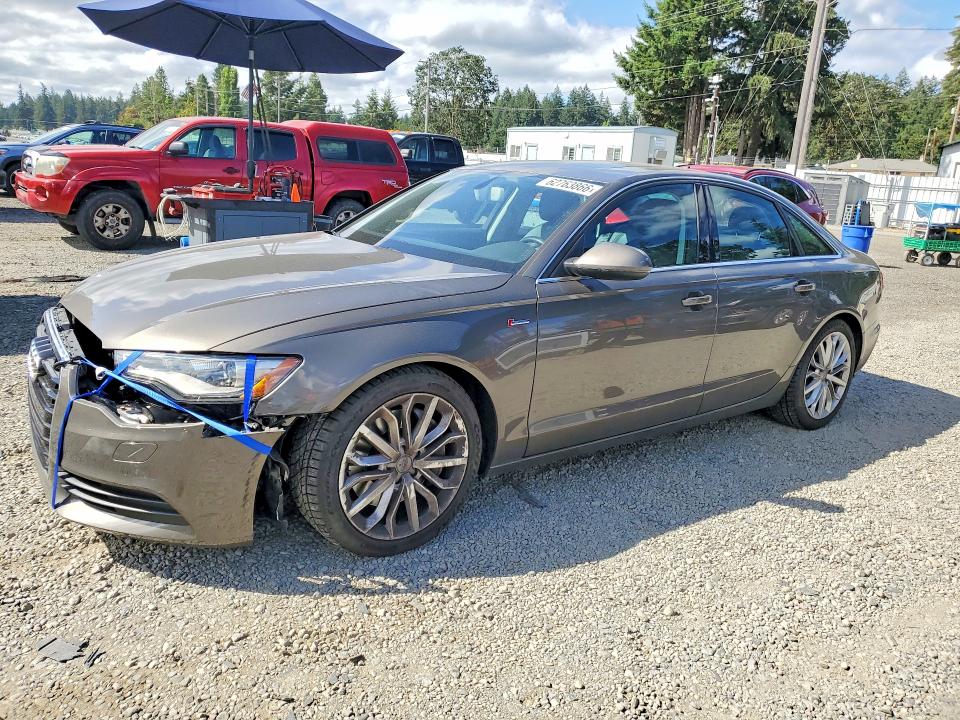 AUDI A6 2012 with VIN WAUBGAFCXCN007294 - Photo from auction