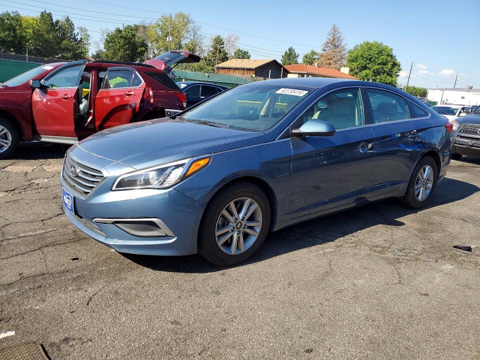 HYUNDAI SONATA 2016 with VIN 5NPE24AF0GH319812 - Photo from auction
