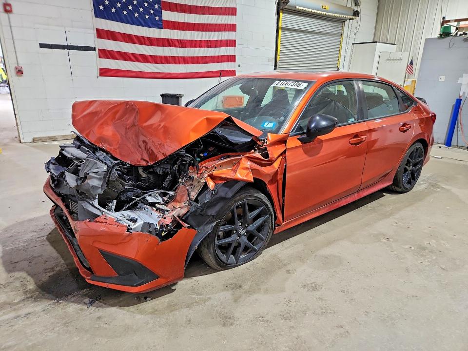 HONDA CIVIC 2023 with VIN 2HGFE1E57PH473682 - Photo from auction