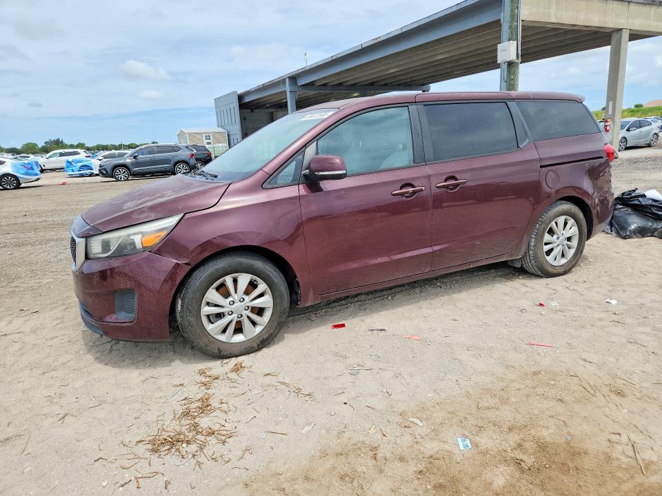 Photo 1 from auction – 2017 KIA SEDONA with VIN KNDMB5C16H6241163