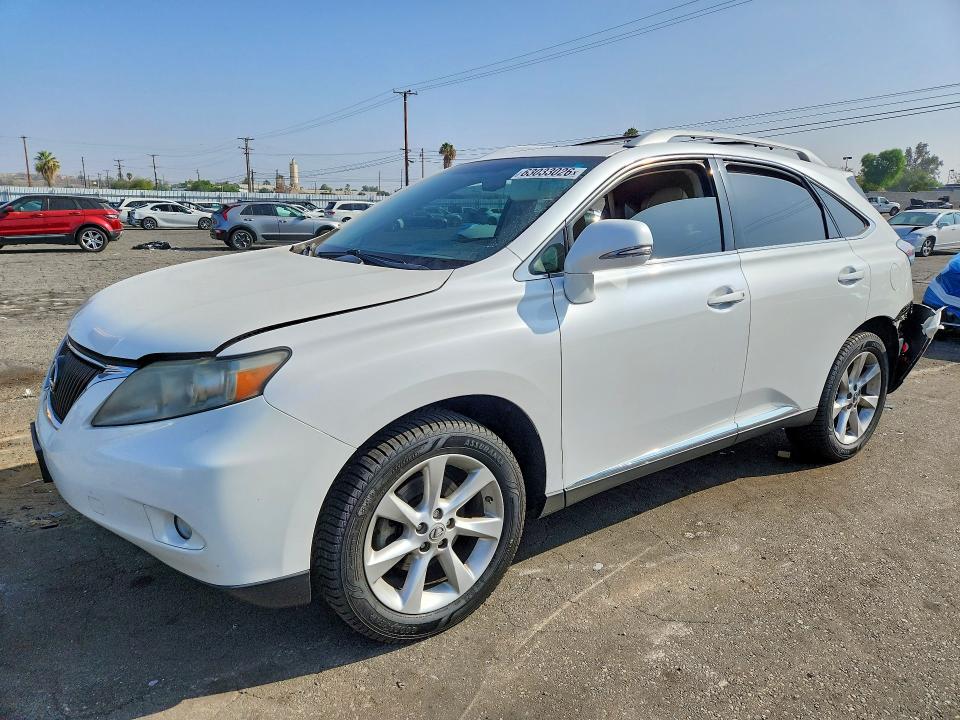 LEXUS RX 2011 with VIN 2T2ZK1BA0BC042573 - Photo from auction