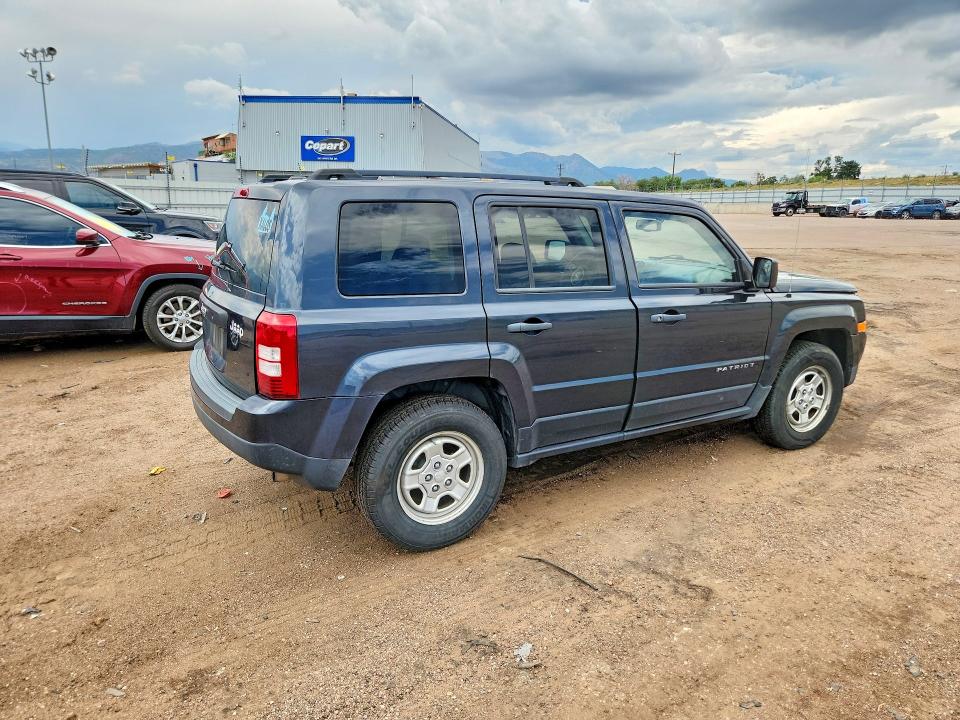 Photo 3 from auction – 2015 JEEP PATRIOT with VIN 1C4NJRBBXFD232404