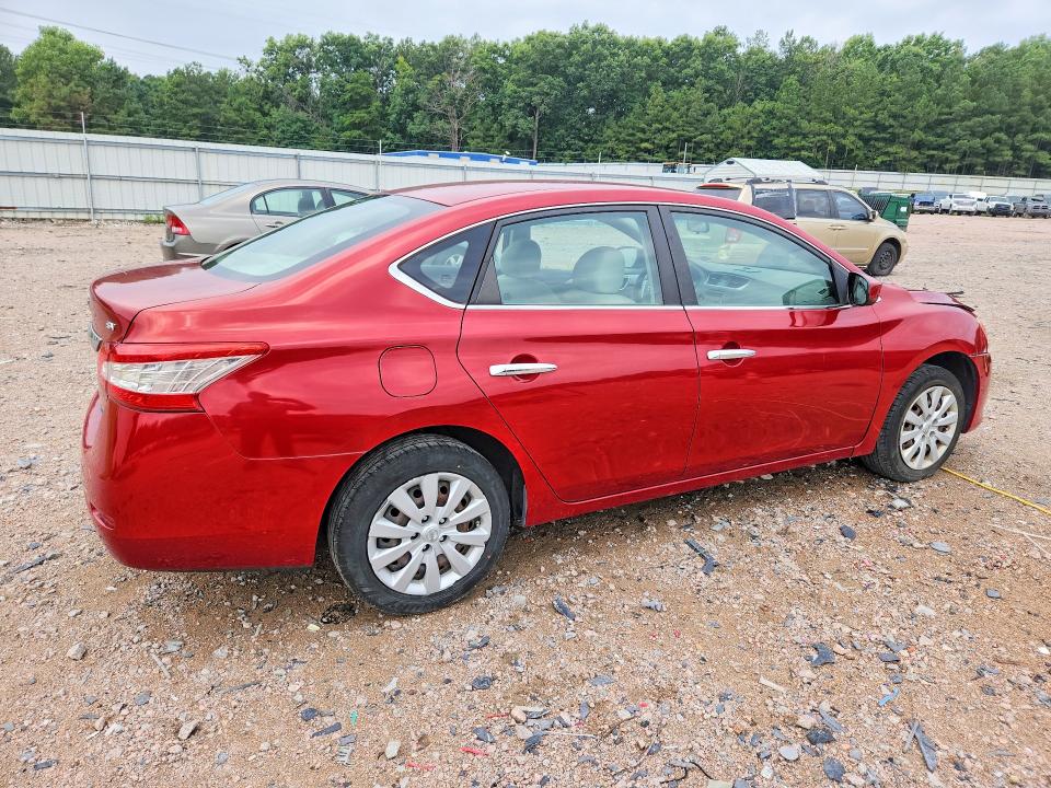 Photo 3 from auction – 2014 NISSAN SENTRA with VIN 3N1AB7AP3EL684431
