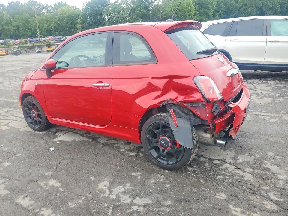 Photo 2 from auction – 2015 FIAT 500 with VIN 3C3CFFBR9FT681737