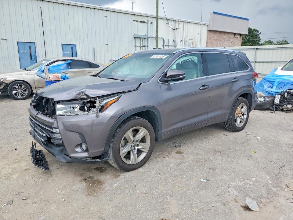 TOYOTA HIGHLANDER 2017 with VIN 5TDYZRFH1HS225482 - Photo from auction