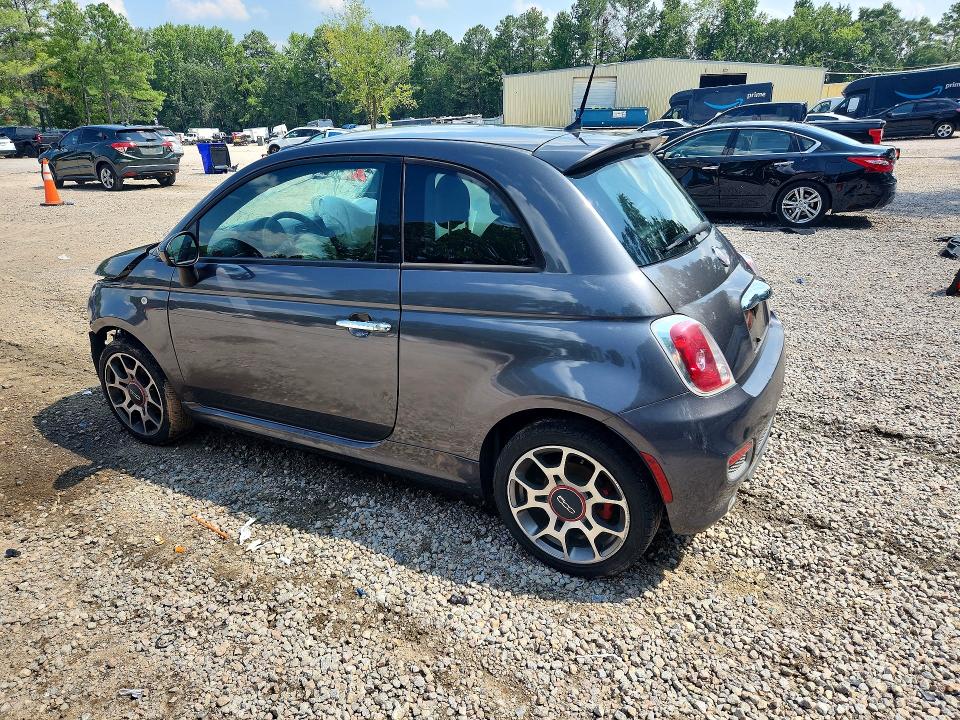 Photo 2 from auction – 2015 FIAT 500 with VIN 3C3CFFBR0FT534576