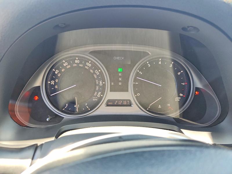 Photo 9 from auction – 2008 LEXUS IS with VIN JTHCK262382026974
