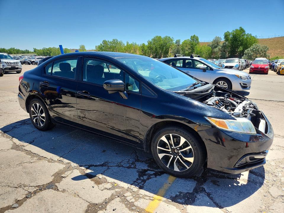 Photo 4 from auction – 2015 HONDA CIVIC with VIN 19XFB2F83FE252760
