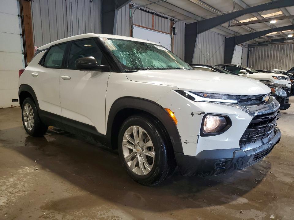 Photo 4 from auction – 2021 CHEVROLET TRAILBLAZER with VIN KL79MNSL4MB002308
