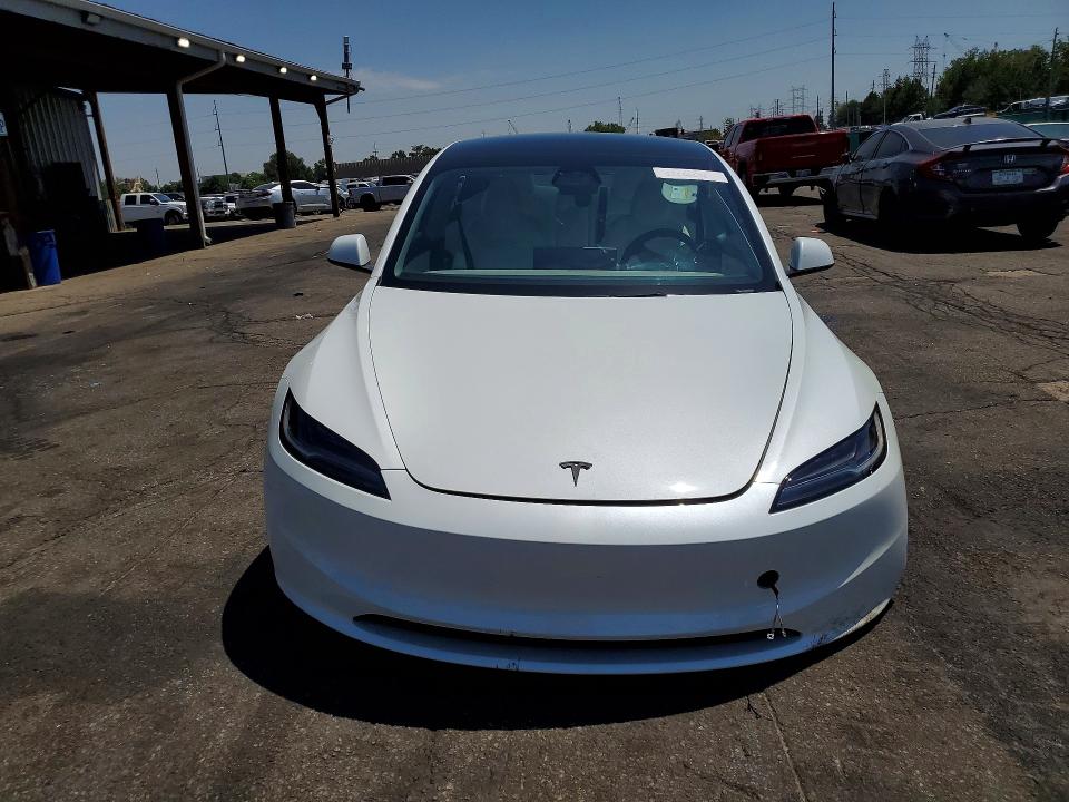 Photo 5 from auction – 2025 TESLA MODEL 3 with VIN 5YJ3E1EB2SF953098