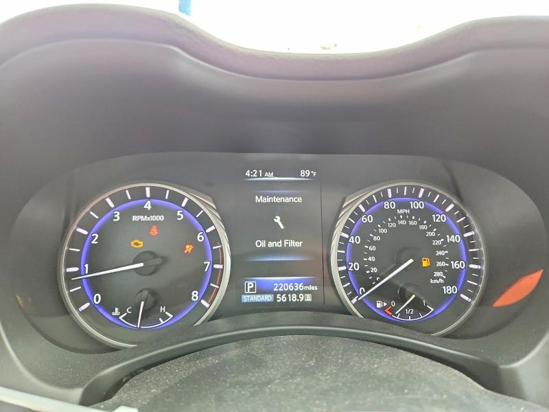 Photo 9 from auction – 2016 INFINITI Q50 with VIN JN1CV7AP4GM201697