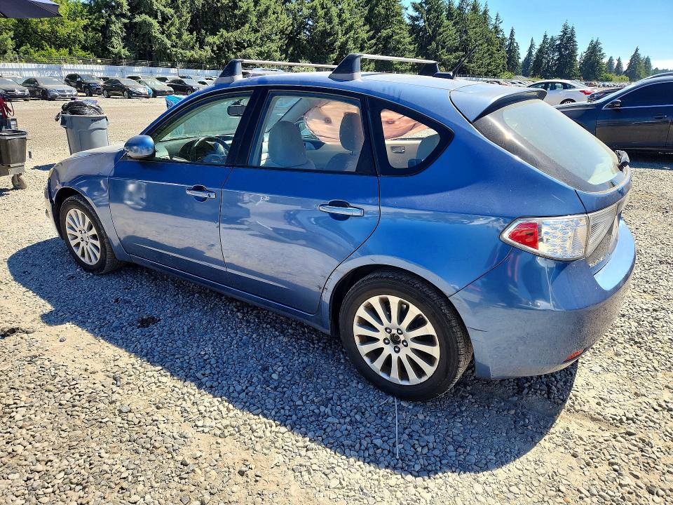 Photo 2 from auction – 2009 SUBARU IMPREZA with VIN JF1GH60689H811855