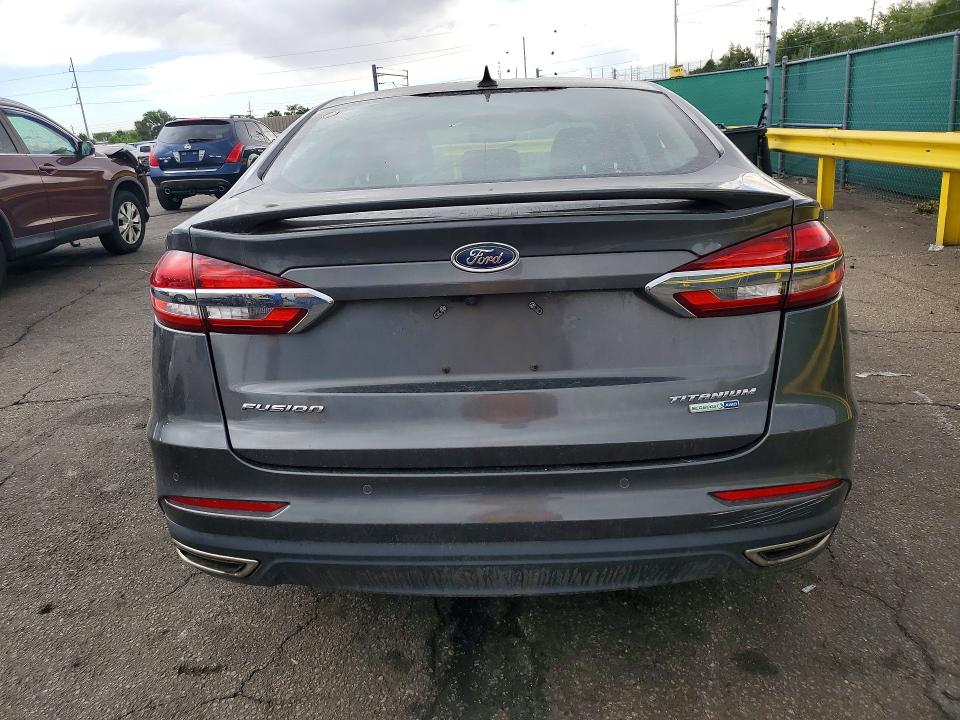 Photo 6 from auction – 2019 FORD FUSION with VIN 3FA6P0D99KR186502