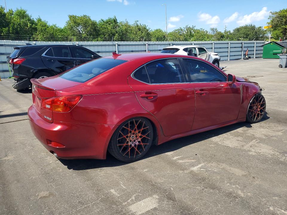 Photo 3 from auction – 2007 LEXUS IS 250 with VIN JTHBK262572050185