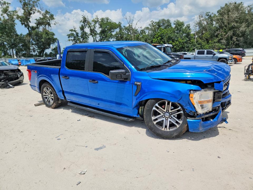 Photo 4 from auction – 2021 FORD F150 with VIN 1FTEW1CP0MFC21197