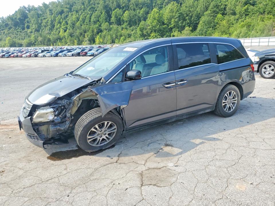 HONDA ODYSSEY 2011 with VIN 5FNRL5H4XBB075067 - Photo from auction