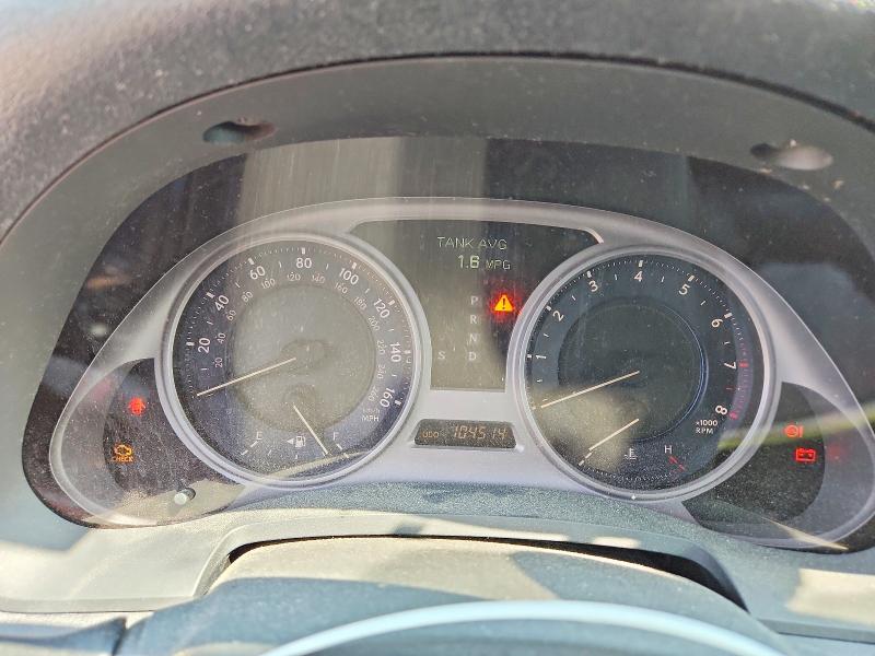 Photo 9 from auction – 2009 LEXUS IS with VIN JTHCK262392030590