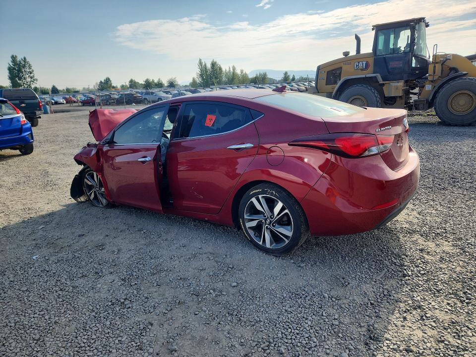 Photo 2 from auction – 2016 HYUNDAI ELANTRA with VIN 5NPDH4AE6GH657118