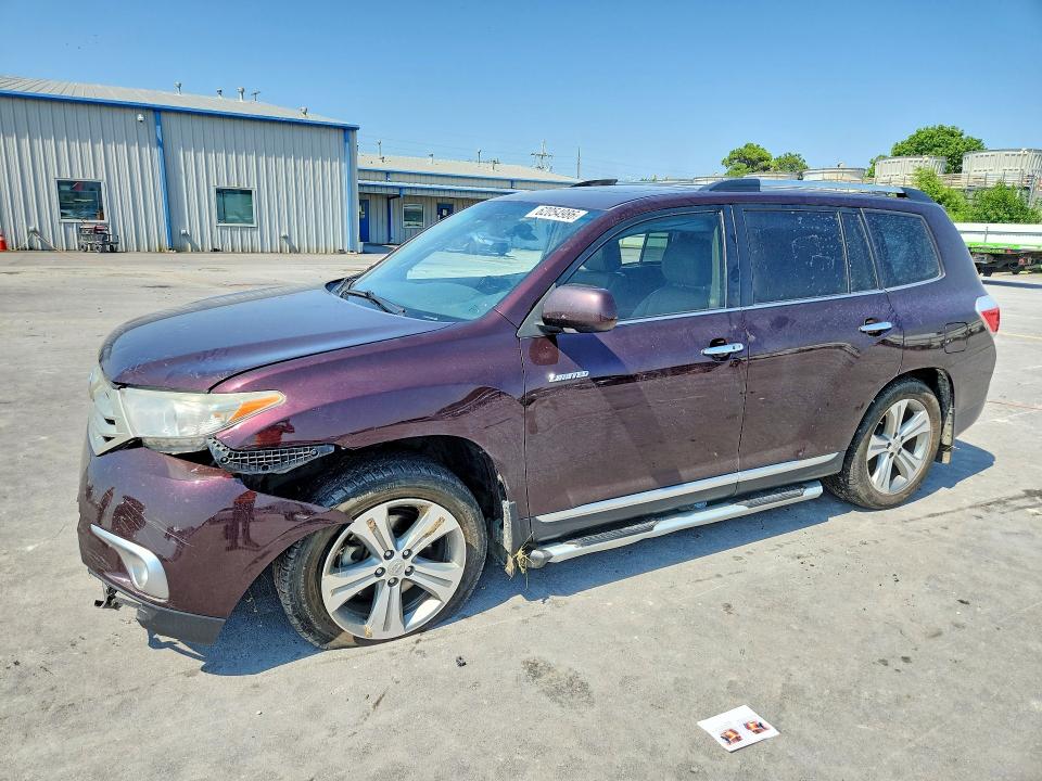 TOYOTA HIGHLANDER 2012 with VIN 5TDDK3EH1CS095634 - Photo from auction