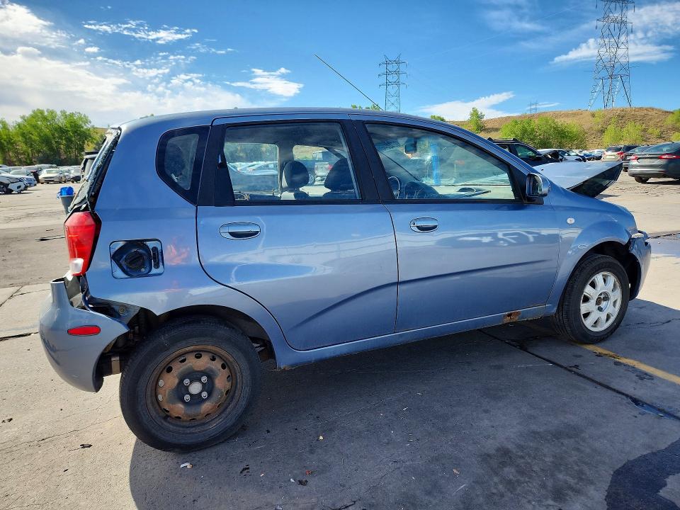 Photo 3 from auction – 2006 CHEVROLET AVEO with VIN KL1TD66606B537567