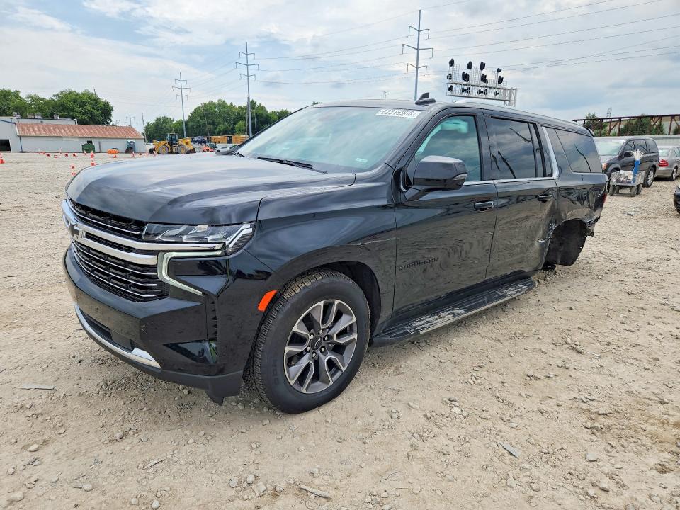 CHEVROLET SUBURBAN 2023 with VIN 1GNSKCKD7PR340201 - Photo from auction
