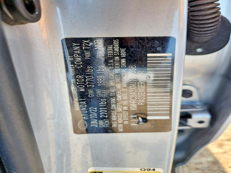 Photo 14 from auction – 2022 HYUNDAI VENUE with VIN KMHRC8A3XNU194098