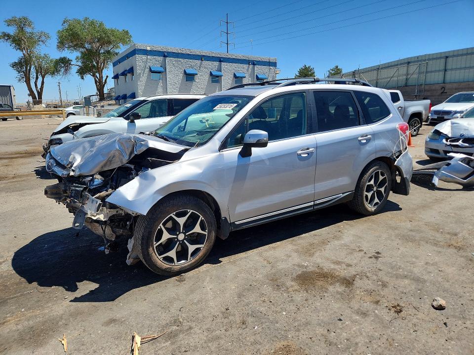 SUBARU FORESTER 2015 with VIN JF2SJGUC4FH465914 - Photo from auction