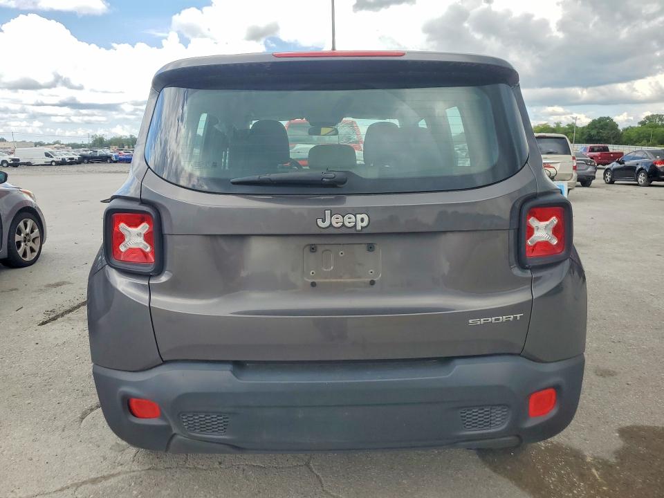 Photo 6 from auction – 2017 JEEP RENEGADE with VIN ZACCJAAH8HPF73416