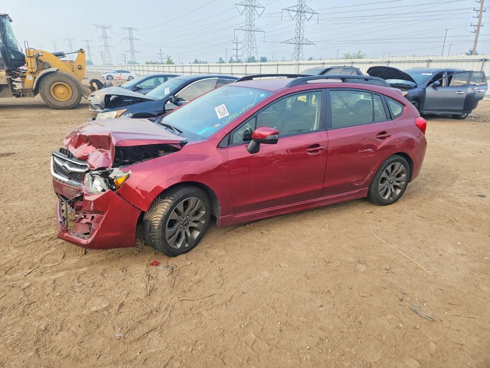 SUBARU IMPREZA 2015 with VIN JF1GPAT69FG274691 - Photo from auction