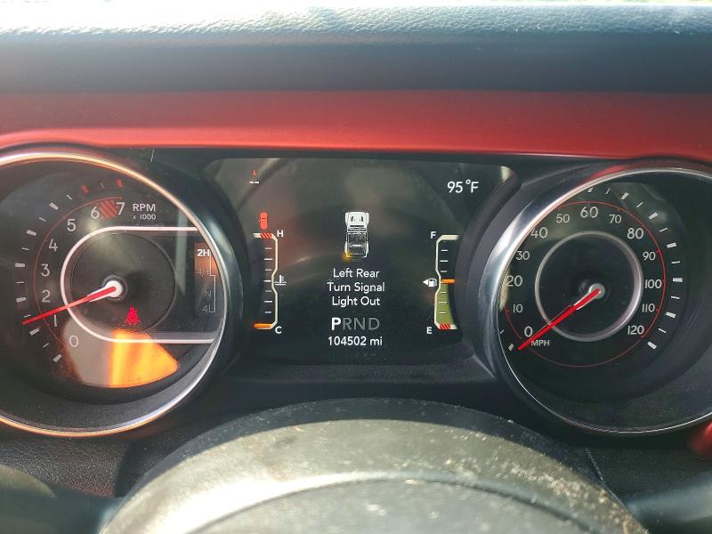Photo 9 from auction – 2021 JEEP WRANGLER UNLIMITED with VIN 1C4HJXFN2MW619780