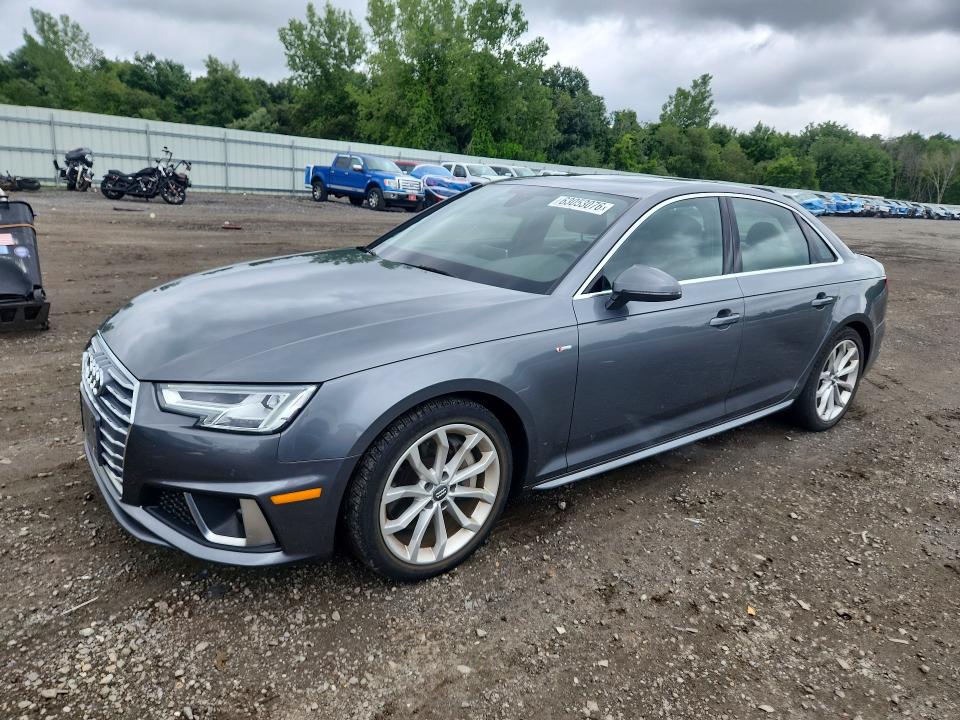 AUDI A4 2019 с VIN WAUENAF42KN005713 - Фото с аукциона