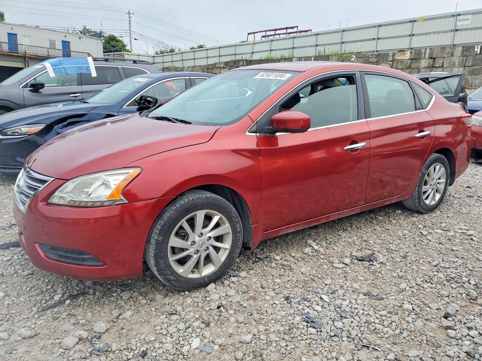 NISSAN SENTRA 2015 with VIN 3N1AB7AP8FY299791 - Photo from auction