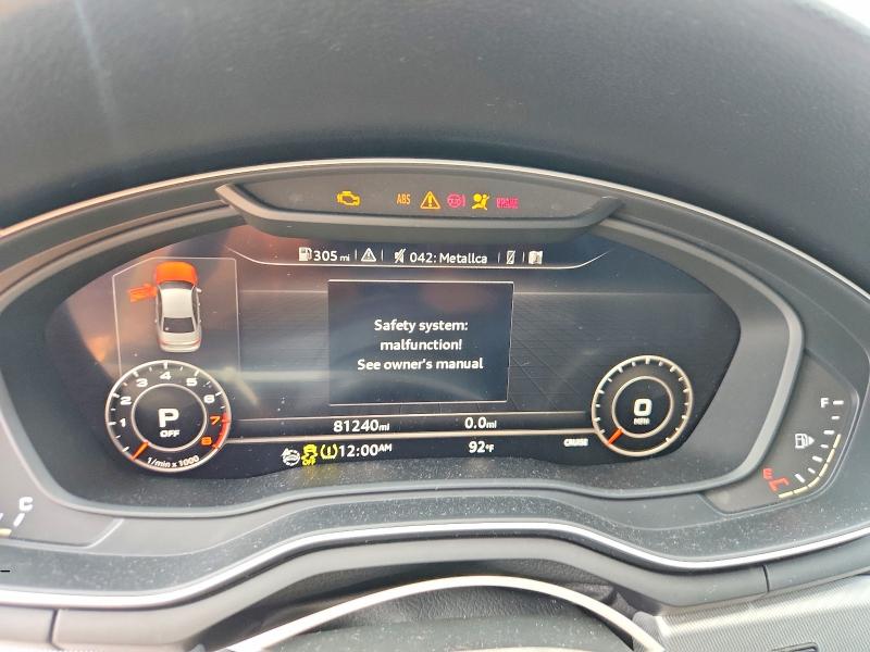 Снимка 9 от търг – 2017 AUDI A4 с VIN WAUENAF43HN004241
