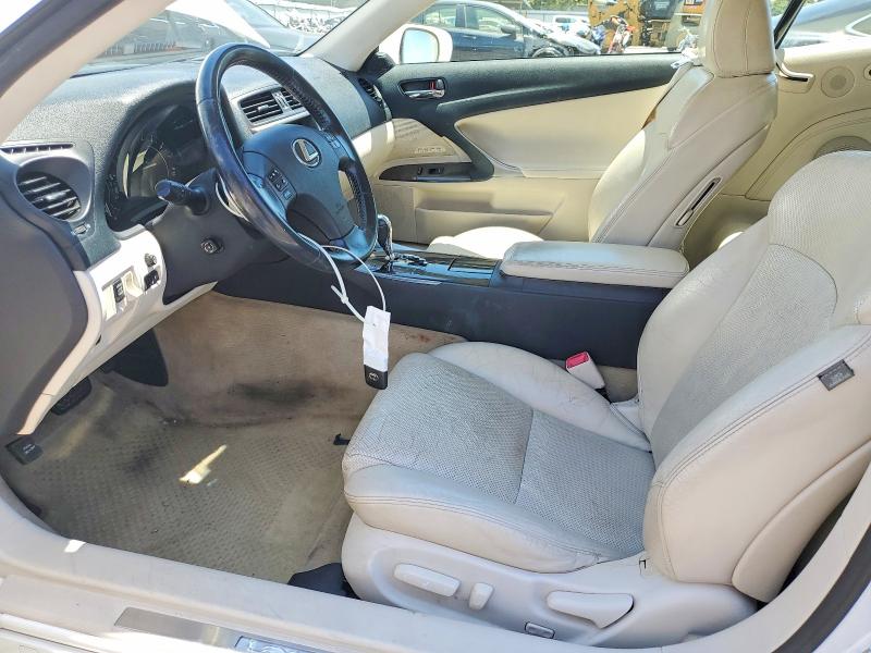 Foto 7 de la subasta – 2010 LEXUS IS con VIN JTHFF2C22A2514065