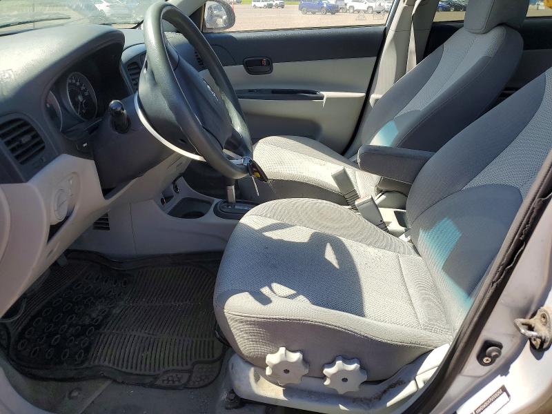 Photo 7 from auction – 2007 HYUNDAI ACCENT with VIN KMHCN45C47U109262