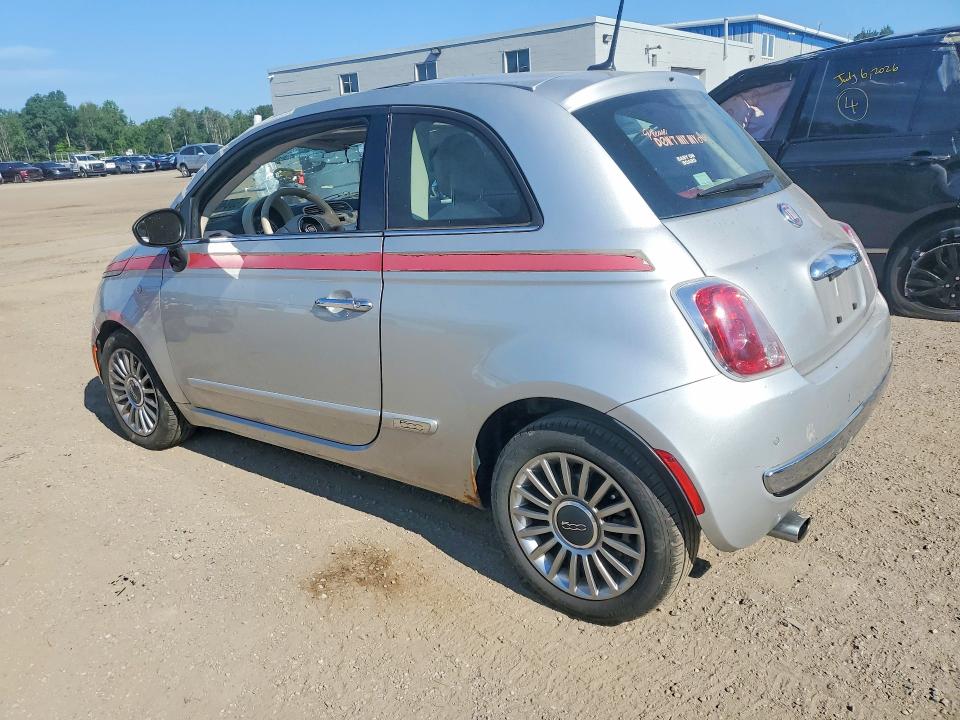 Photo 2 from auction – 2013 FIAT 500 with VIN 3C3CFFCR7DT553833
