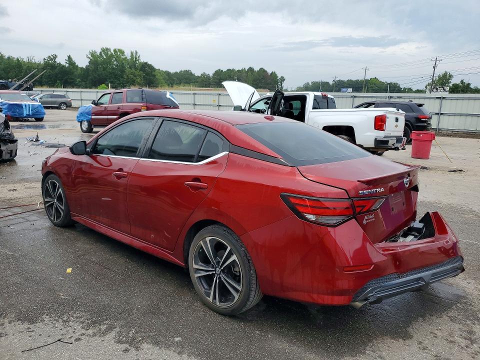 Photo 2 from auction – 2020 NISSAN SENTRA with VIN 3N1AB8DV9LY255567