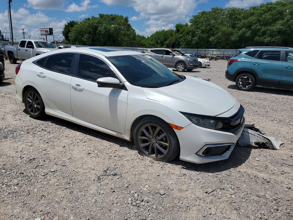 Photo 4 from auction – 2020 HONDA CIVIC with VIN 19XFC1F39LE013396