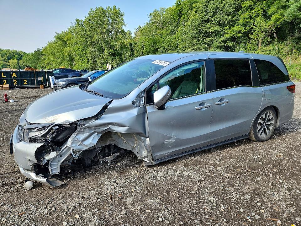 Photo 1 from auction – 2025 HONDA ODYSSEY with VIN 5FNRL6H64SB045599