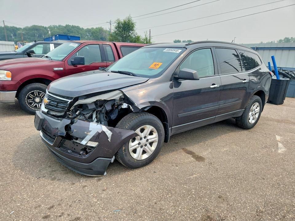 CHEVROLET TRAVERSE 2017 with VIN 1GNKRFED2HJ149407 - Photo from auction