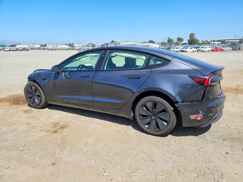 Photo 2 from auction – 2025 TESLA MODEL 3 with VIN 5YJ3E1EA1SF890146