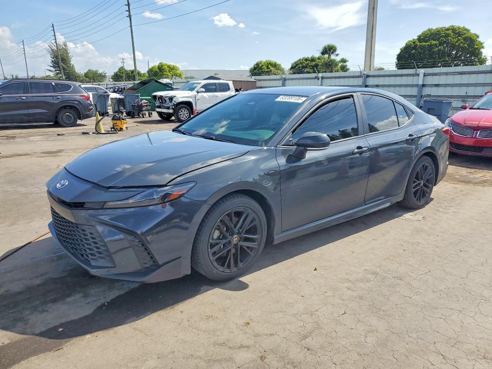TOYOTA CAMRY 2025 with VIN 4T1DAACK7SU006323 - Photo from auction