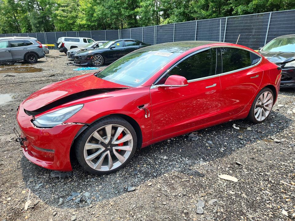TESLA MODEL 3 2019 с VIN 5YJ3E1EB0KF464148 - Фото с аукциона