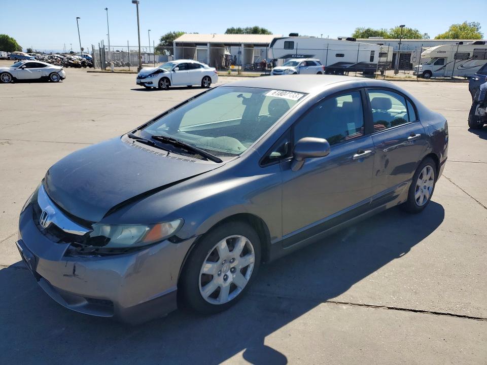 HONDA CIVIC 2010 with VIN 19XFA1F50AE001853 - Photo from auction