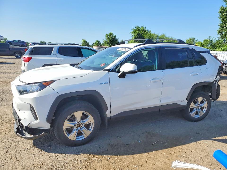 TOYOTA RAV4 2021 with VIN 2T3BWRFV8MW123237 - Photo from auction