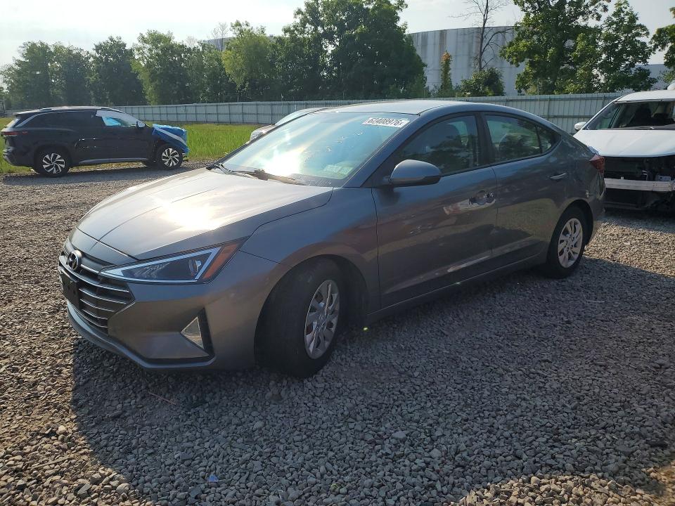 HYUNDAI ELANTRA 2019 with VIN 5NPD74LF5KH461365 - Photo from auction