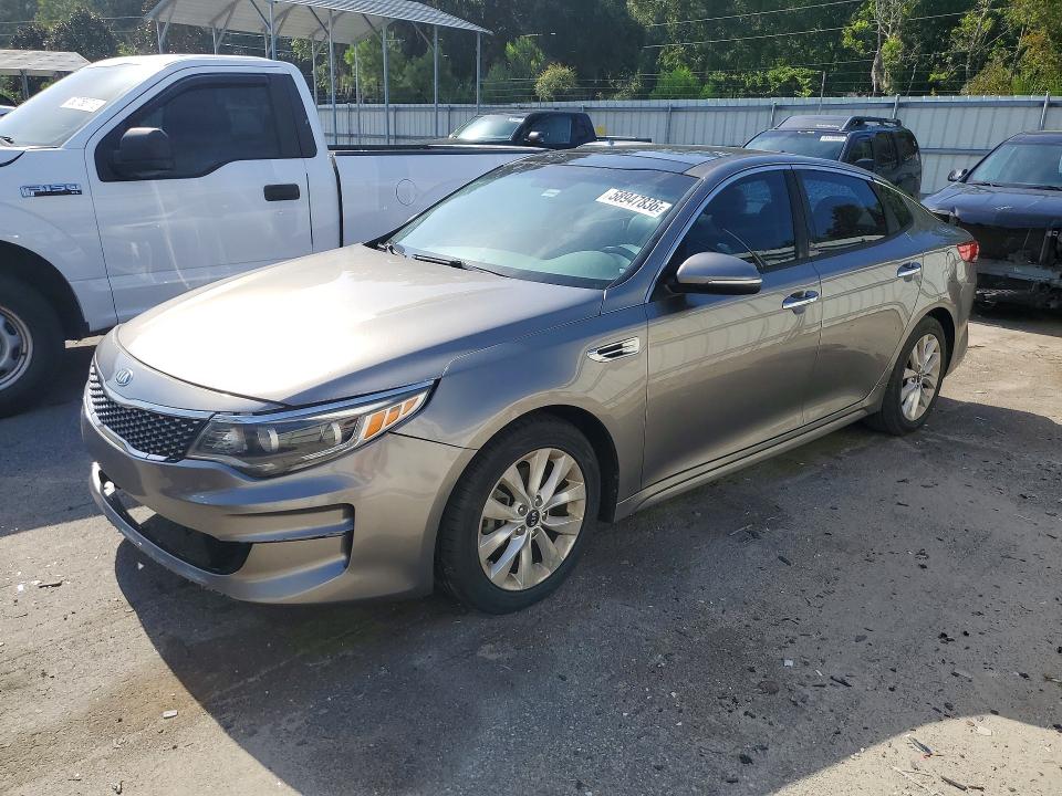 KIA OPTIMA 2016 with VIN 5XXGU4L39GG009496 - Photo from auction