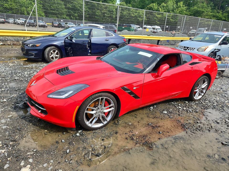 CHEVROLET CORVETTE 2014 with VIN 1G1YM2D76E5103467 - Photo from auction