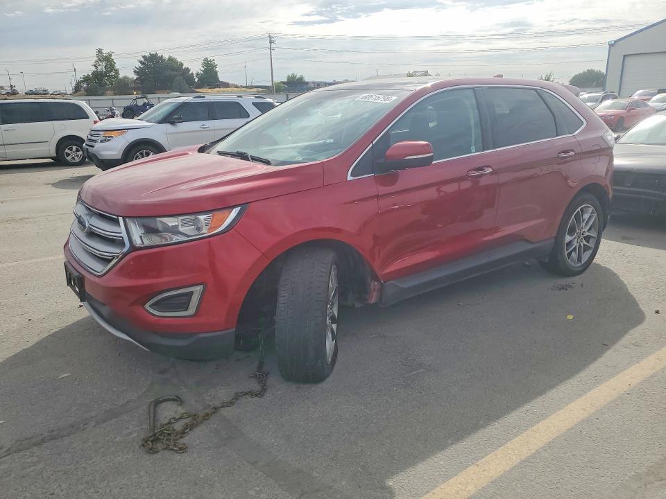 FORD EDGE 2015 with VIN 2FMTK4K96FBB50174 - Photo from auction